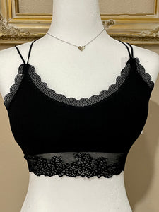 Lace Accented Bralette