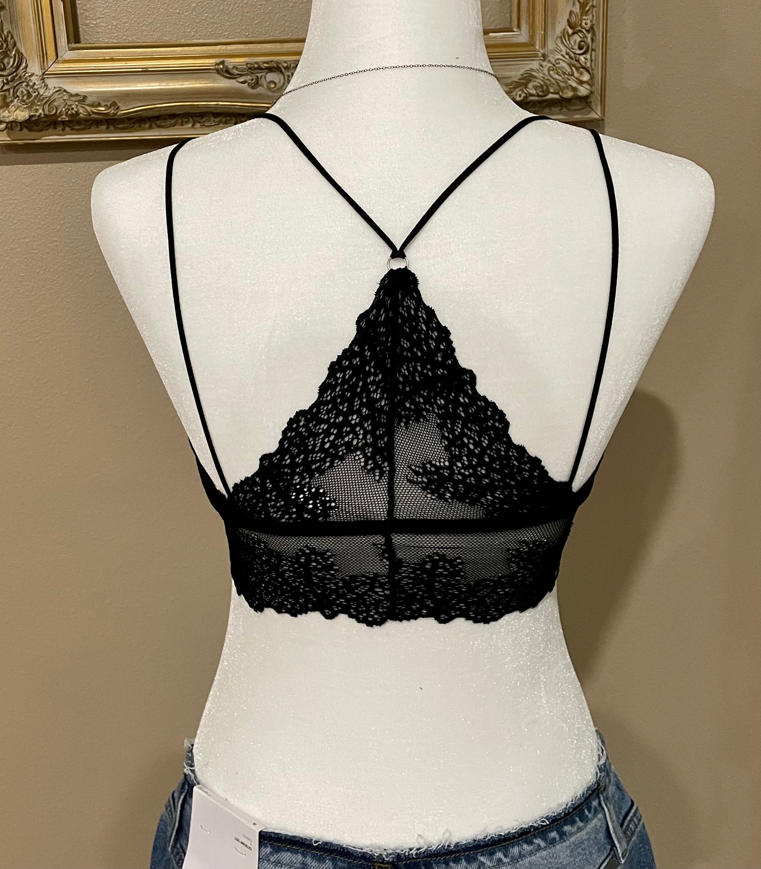 Lace Accented Bralette