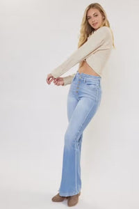 KanCan High-Rise "Curvy" Flare Jeans