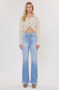 KanCan High-Rise "Curvy" Flare Jeans