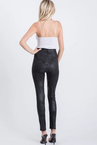 Ooh La La Faux Leather Leggings