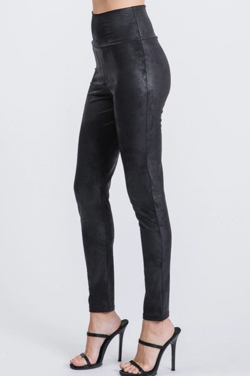 Ooh La La Faux Leather Leggings