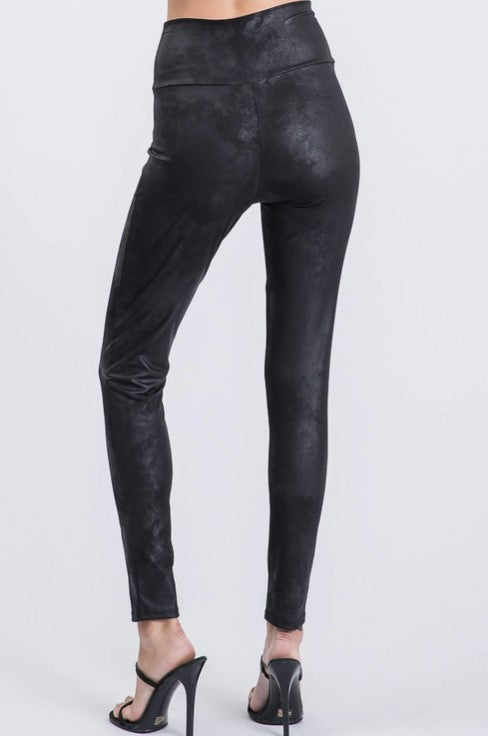 Ooh La La Faux Leather Leggings