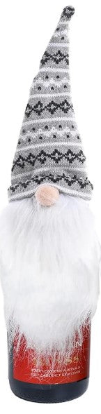 Winter Wine Bottle Gnome Covers