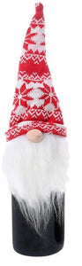 Winter Wine Bottle Gnome Covers