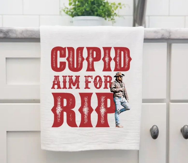 Cupid Aim for RIP Kitchen Towel