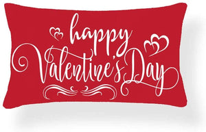 Valentine's Day 12x20 Pillow Covers