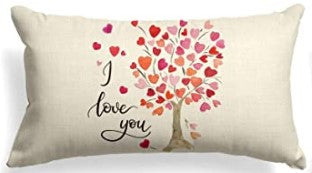 Valentine's Day 12x20 Pillow Covers