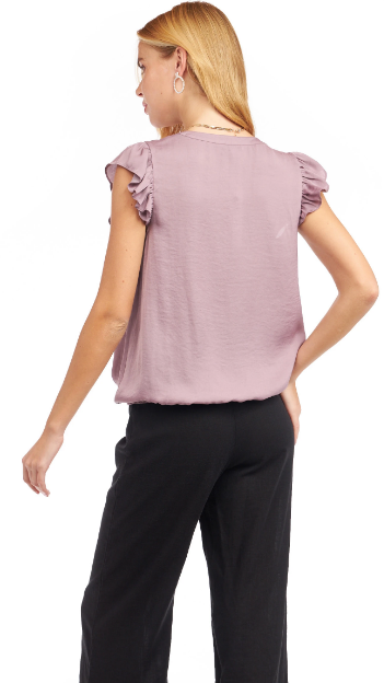 Purple Dove V-Neck